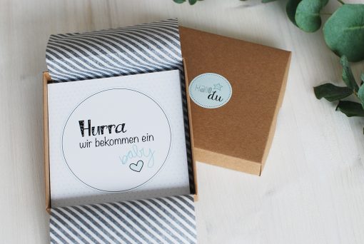 Hallo du · Schwangerschaft Meilensteinkarten