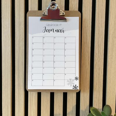 Geburtstagskalender · A5 · für jedes Jahr