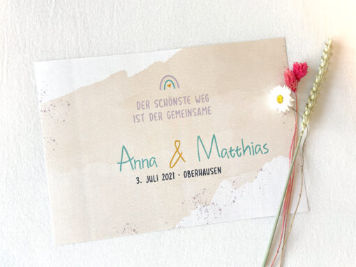 hochzeitsposter