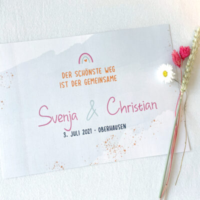 hochzeitsposter