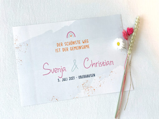hochzeitsposter