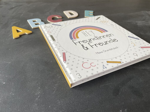 Freundebuch für Grundschulkinder · HEY FREUNDINNEN & FREUNDE · Regenbogen – Bild 3