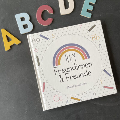Freundebuch für Grundschulkinder · HEY FREUNDINNEN & FREUNDE · Regenbogen