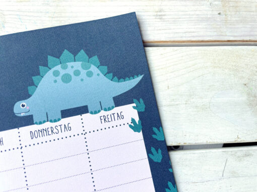 Personalisierter Stundenplan · Dino / Einhorn – Bild 6