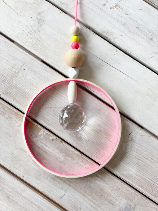 Suncatcher / Sonnenfänger NEON PINK – Bild 2