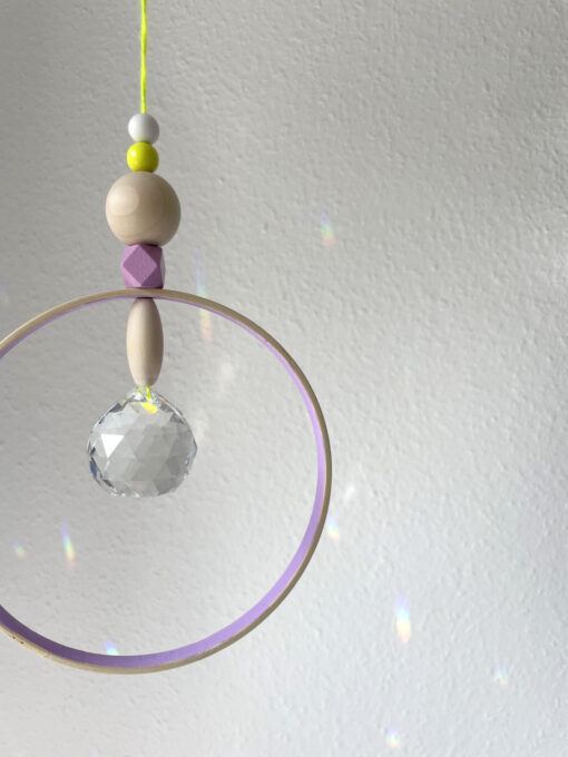 Suncatcher / Sonnenfänger NEON GELB – Bild 4