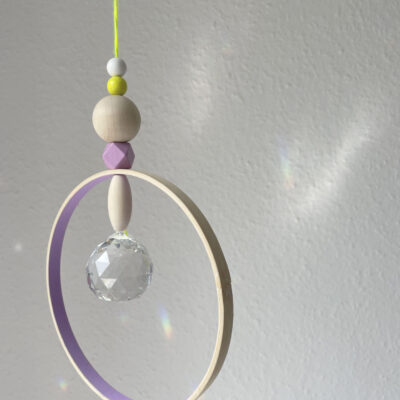 Suncatcher / Sonnenfänger NEON GELB