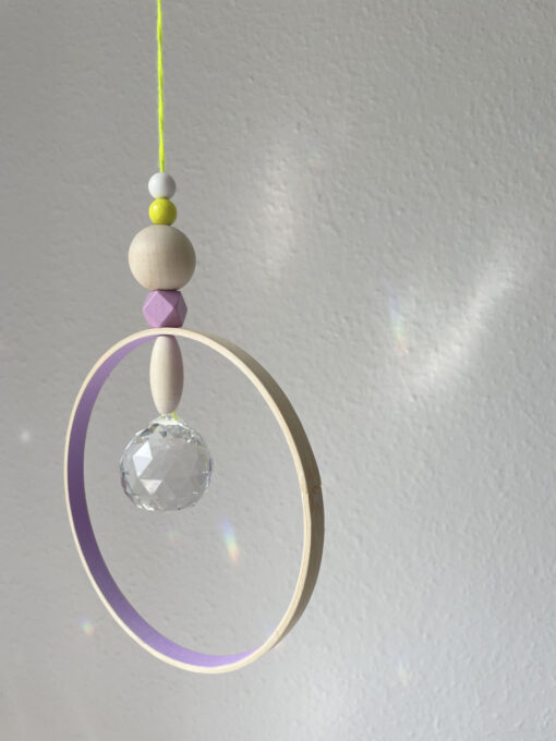 Suncatcher / Sonnenfänger NEON GELB