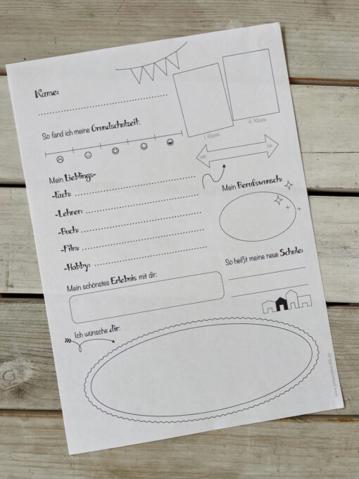 Abschiedsgeschenk für Lehrer*innen Grundschule · Download – Bild 2