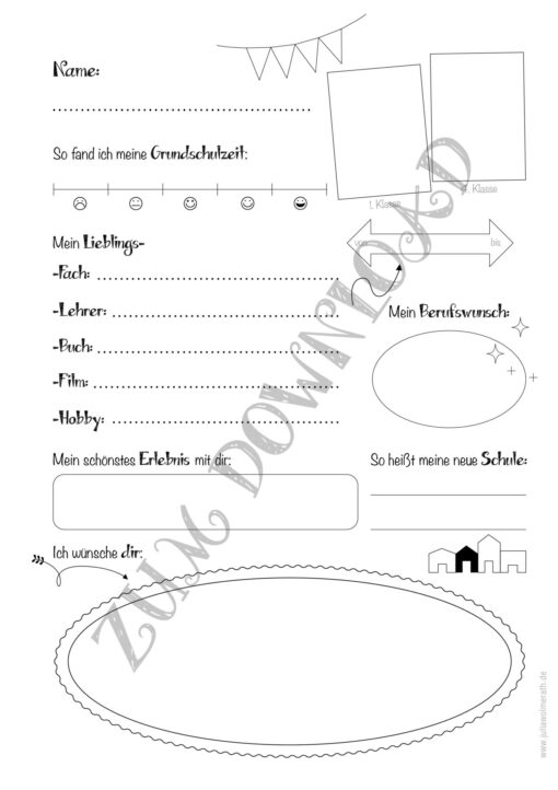Abschiedsgeschenk für Lehrer*innen Grundschule · Download – Bild 5