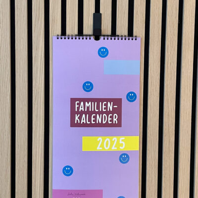 Familienkalender 2025 · 5 Spalten