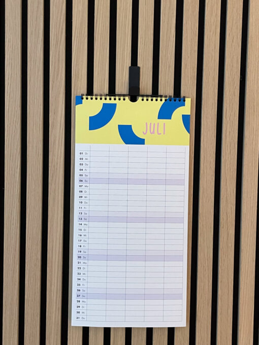 Familienkalender 2025 · 5 Spalten – Bild 5