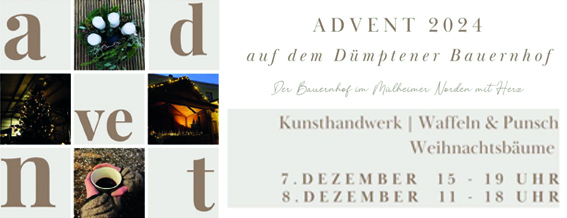 Weihnachtsmarkt Dümptener Bauernhof