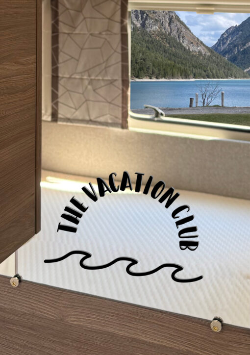 Spiegelsticker "THE VACATION CLUB" – Bild 3