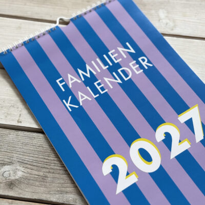 Familienkalender 2027· 5 Spalten