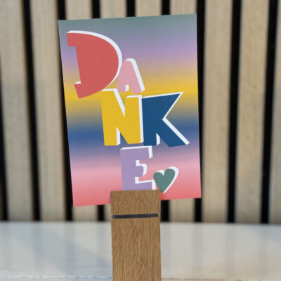 Postkarte "DANKE"