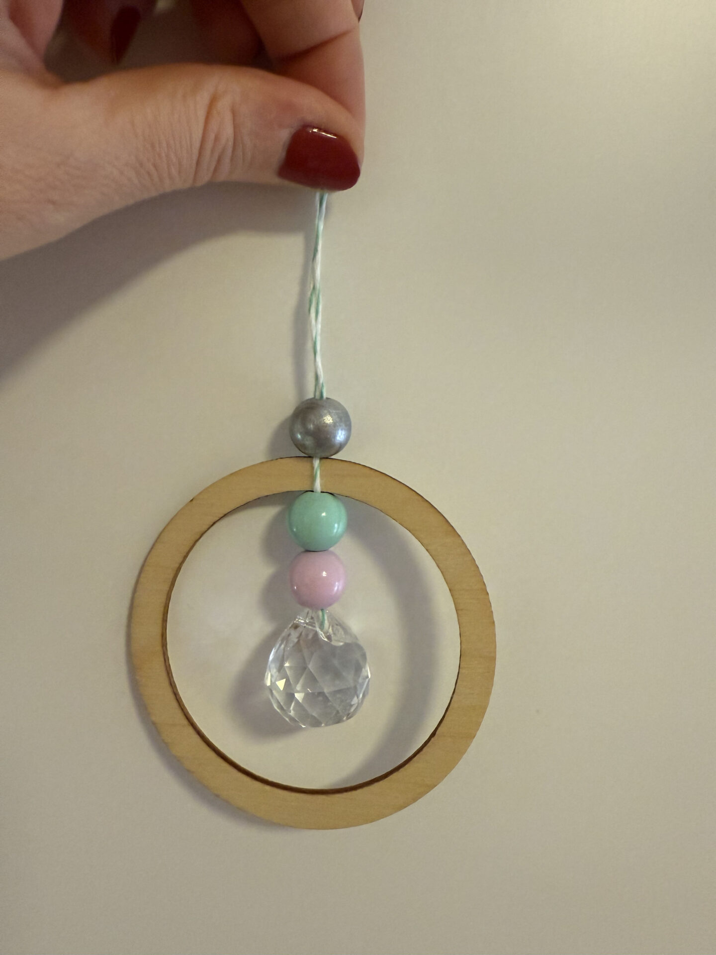 Mini-Suncatcher MINT ROSA – Bild 2