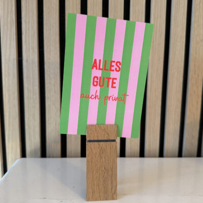 Postkarte "Alles Gute ... auch privat"